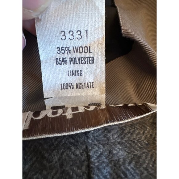 Betmar Womens Herringbone Wool Blend Cloche Boho Retro Hat Gray - Picture 4 of 6